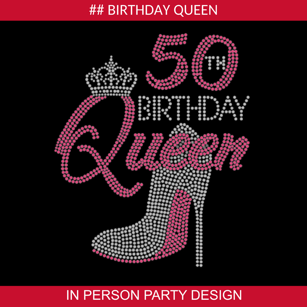 Birthday Queen- design (all ages available)